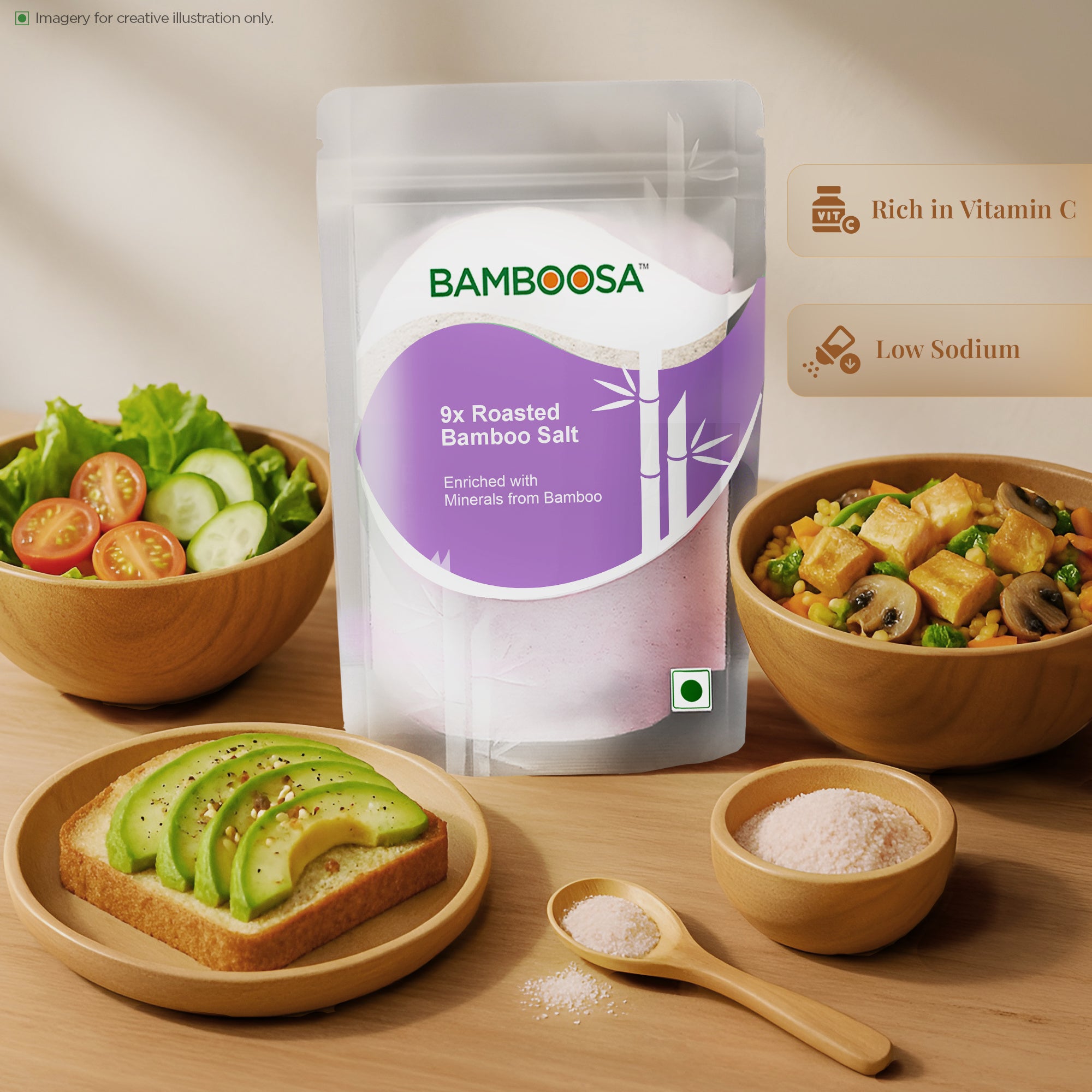 Bamboo Salt 9x